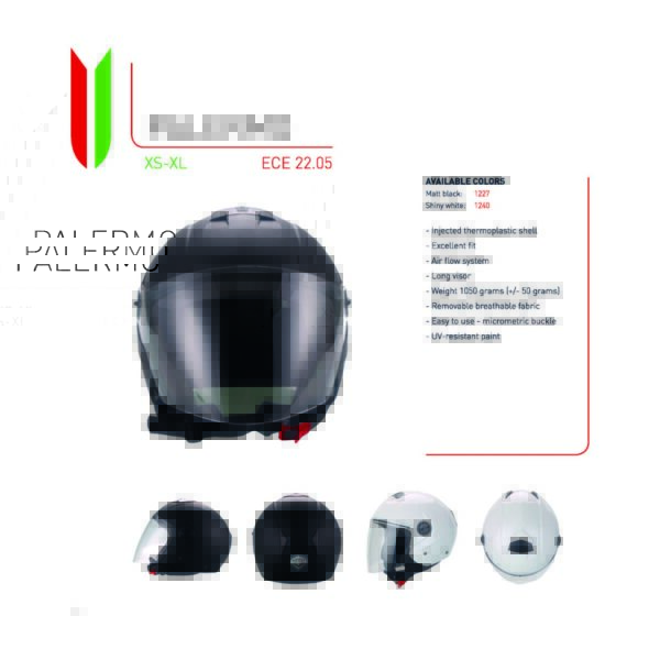 Scooter Helm Palermo XS tot XL Ebero