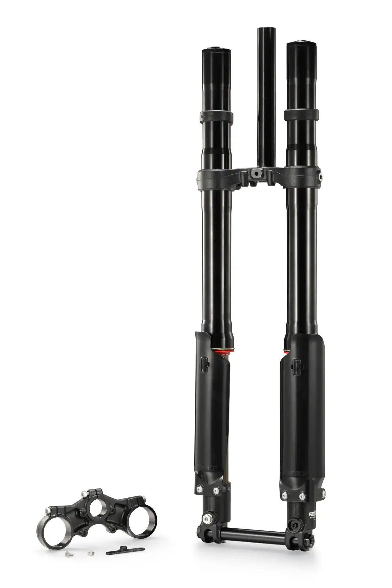 Front Fork FST (with L& R Fork Protector, Bolts Kit, Tapered Roller Bearing, FST Front Wheel Axle) – SE-2.5 – SHE7841